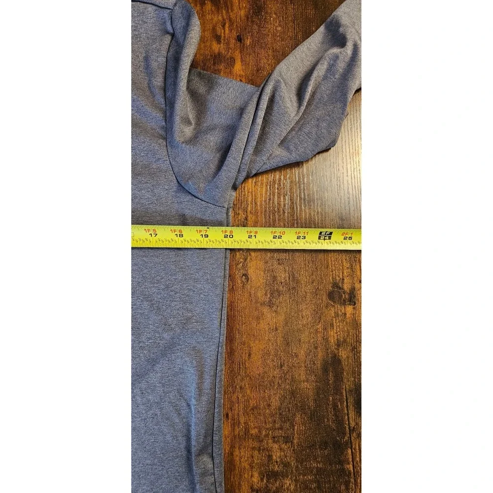 G/FORE 1/4 Zip Sweater‎ Mens Small Gray Long Sleeve Pullover Golf Casual Stretch